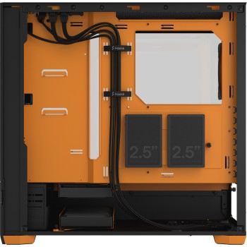 Fractal Design Pop Air RGB Orange Core TG Clear Tint