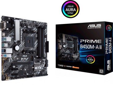 ASUS PRIME B450M-A II, Sockel AM4