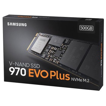 Samsung 970 Evo Plus 500GB, M.2 2280 PCIe 3.0 x4 NVMe