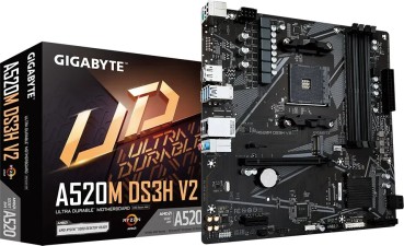 GIGABYTE A520M DS3H V2, Sockel AM4