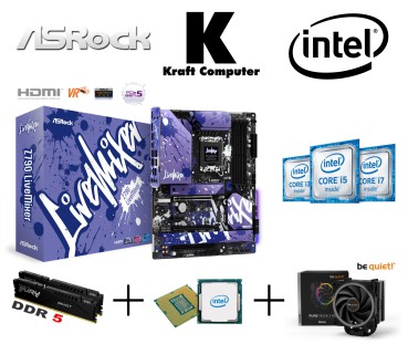 PC Bundle Intel 13600KF (14x2,6GHz) + ASRock Z790 LIVE MIXER