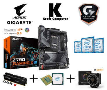 PC Bundle Intel 13600KF (14x2,6GHz) + Gigabyte Z790 Gaming X