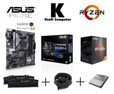 PC Bundle AMD Ryzen 5 4500 6x4,1GHz + ASUS PRIME B550M-A