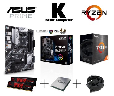 PC Bundle AMD Ryzen 5 5500 (6x4,2GHz) + ASUS PRIME B550-PLUS