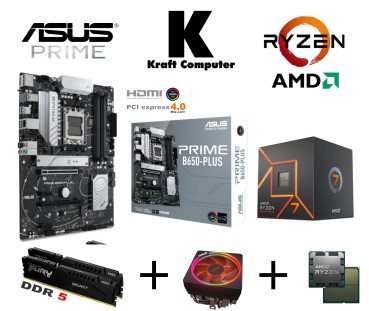 PC Bundle Ryzen 7 7700 (8x5,3GHz) + ASUS PRIME B650-PLUS