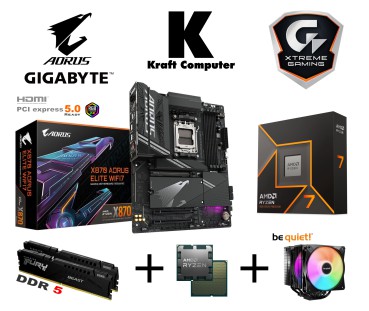 PC Bundle Ryzen 7 7700X (8x5,4GHz) + ASUS ROG Strix B850-F Gaming WiFi