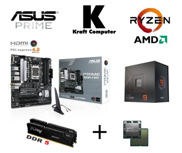 PC Bundle Ryzen 9 7900X (12x4,7GHz) + ASUS PRIME B650M-A WIFI