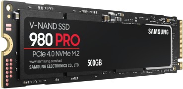 Samsung SSD 980 PRO 500GB, M.2 2280 PCIe 4.0 x4 NVMe