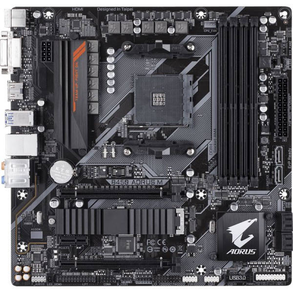 GIGABYTE B450 Aorus M, Sockel AM4 GIGABYTE B450 Aorus M, Sockel AM4
