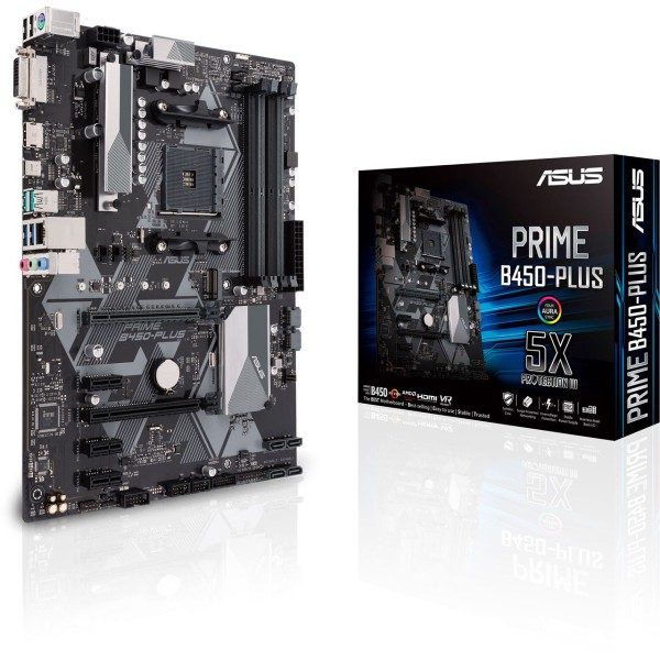 ASUS PRIME B450-PLUS, Sockel AM4