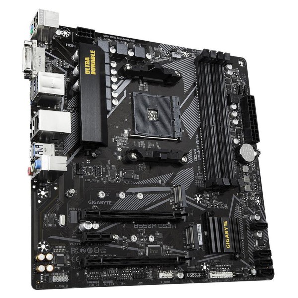 Gigabyte GA-B550M-DS3H, Sockel AM4