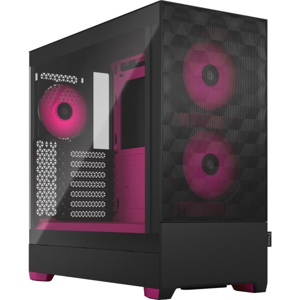 Fractal Design Pop Air RGB Magenta Core TG Clear Tint