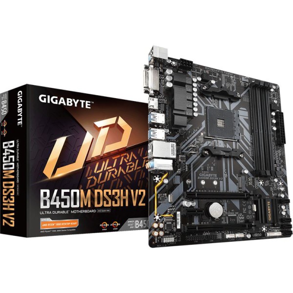 Gigabyte GA-B450M-DS3H V2 Gigabyte GA-B450M-DS3H V2