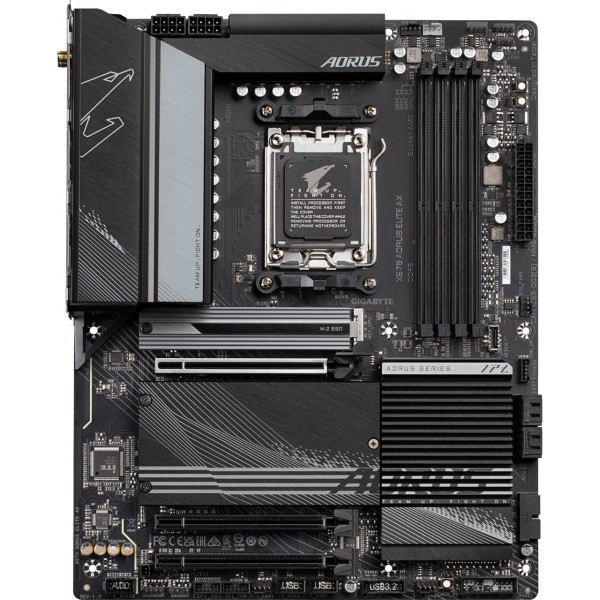 Gigabyte X670 AORUS ELITE, Sockel AM5 Gigabyte X670 AORUS ELITE, Sockel AM5