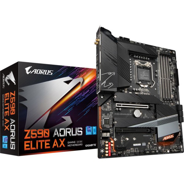 Gigabyte Z590 AORUS ELITE AX, Mainboard 1200 Gigabyte Z590 AORUS ELITE AX, Mainboard 1200