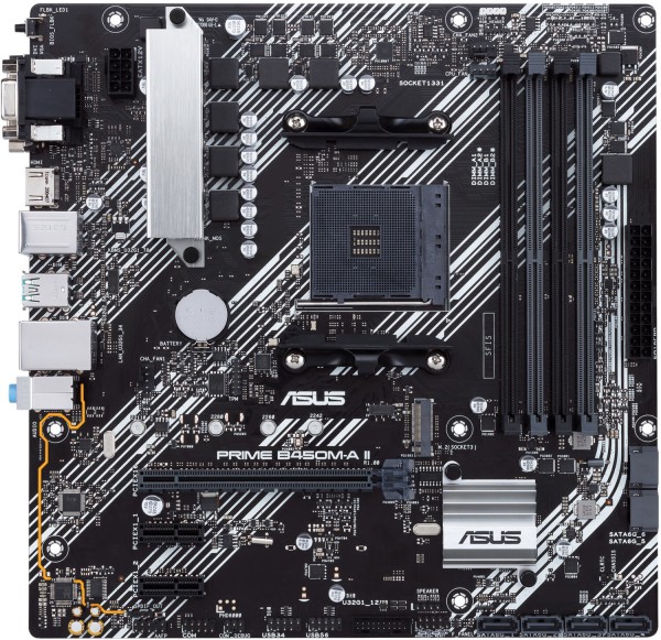 ASUS PRIME B450M-A II, Sockel AM4 ASUS PRIME B450M-A II, Sockel AM4