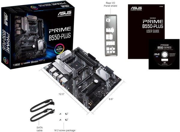 ASUS PRIME B550-PLUS, Sockel AM4 ASUS PRIME B550-PLUS, Sockel AM4