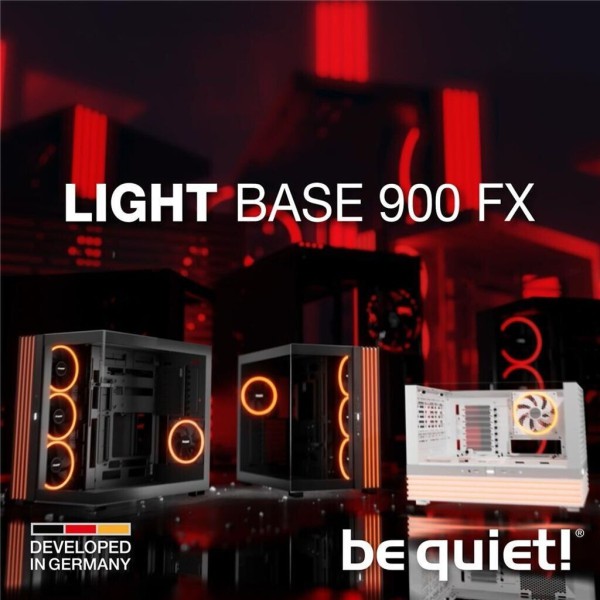be quiet! Light Base 900 FX White, Big-Tower-Gehäuse
