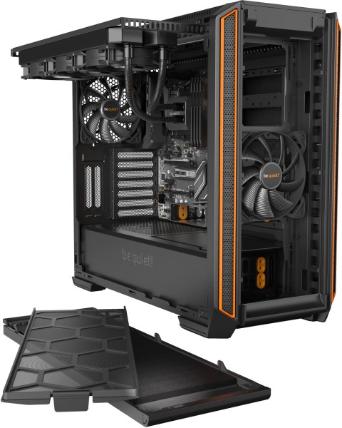 be quiet! SILENT BASE 601 Orange, Big-Tower-Gehäuse be quiet! SILENT BASE 601 Orange, Big-Tower-Gehäuse