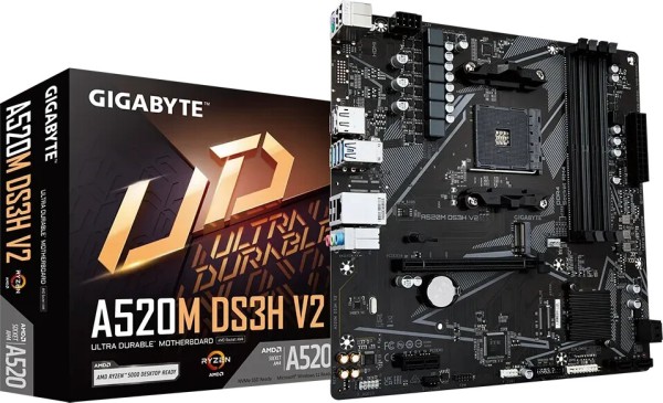 GIGABYTE A520M DS3H V2, Sockel AM4 GIGABYTE A520M DS3H V2, Sockel AM4