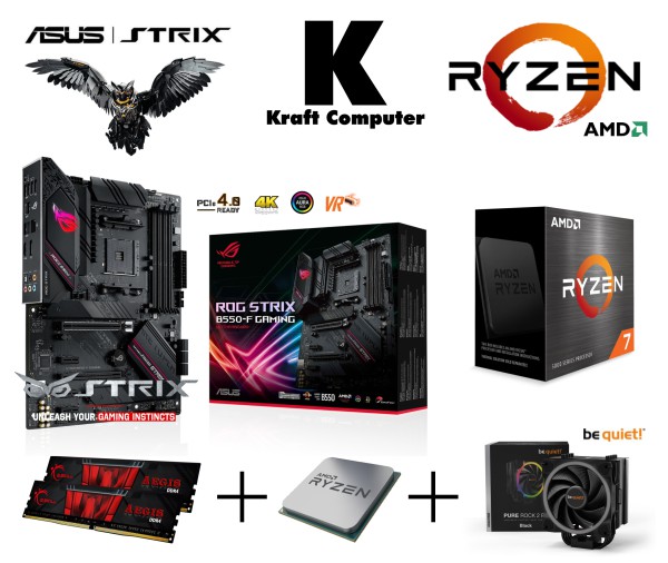 PC Bundle AMD Ryzen 7 5700X (8x4,6GHz) + ASUS ROG STRIX B550-F Gaming