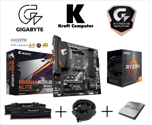 Ryzen 5 5600X +  ASRock B550 Pro4