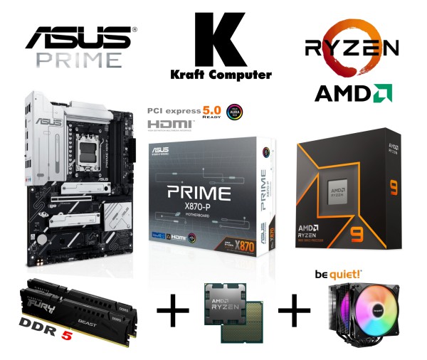PC Bundle Ryzen 7 7700X (8x5,4GHz) + ASUS PRIME X870-P