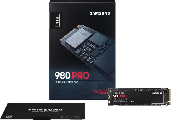 Samsung SSD 980 PRO 1000GB, M.2 2280 PCIe 4.0 x4 NVMe Samsung SSD 980 PRO 1000GB, M.2 2280 PCIe 4.0 x4 NVMe