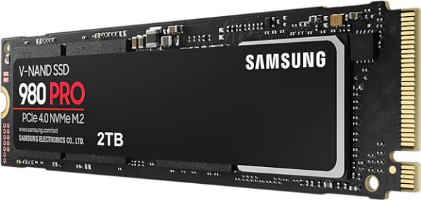 Samsung SSD 980 PRO 2000GB, M.2 2280 PCIe 4.0 x4 NVMe Samsung SSD 980 PRO 2000GB, M.2 2280 PCIe 4.0 x4 NVMe