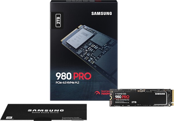 Samsung SSD 980 PRO 2000GB, M.2 2280 PCIe 4.0 x4 NVMe Samsung SSD 980 PRO 2000GB, M.2 2280 PCIe 4.0 x4 NVMe