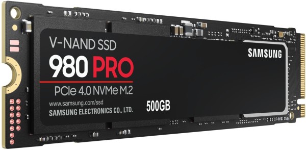 Samsung SSD 980 PRO 500GB, M.2 2280 PCIe 4.0 x4 NVMe Samsung SSD 980 PRO 500GB, M.2 2280 PCIe 4.0 x4 NVMe