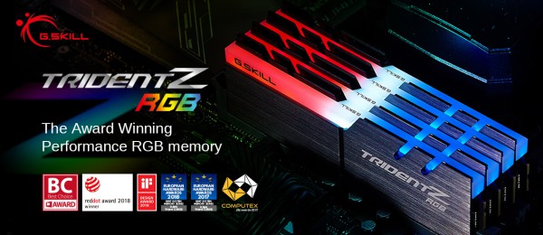 G.Skill DIMM 32GB DDR4-3000, Trident Z RGB, Arbeitsspeicher G.Skill DIMM 32GB DDR4-3000, Trident Z RGB, Arbeitsspeicher