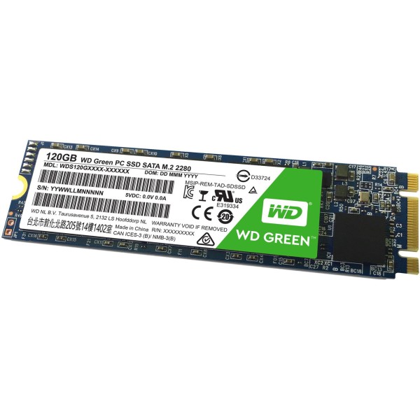 WD Green PC 120 GB, SSD SATA 6 Gb/s, M.2 WD Green PC 120 GB, SSD SATA 6 Gb/s, M.2