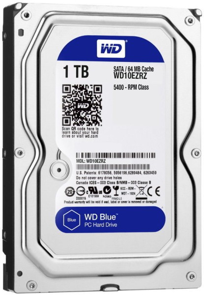 Western Digital WD10EZRZ 1 TB, (SATA III, WD Blue)